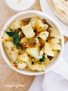 Potato Bhaji (Farari)